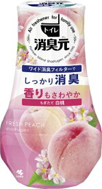 小林製薬｜Kobayashi トイレの消臭元 もぎたて白桃 （400ml）