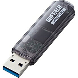 BUFFALO　バッファロー RUF3-C64GA-BK USBメモリ ブラック [64GB /USB3.0 /USB TypeA /キャップ式][RUF3C64GABK]