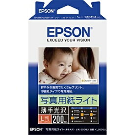 EPSON｜エプソン 写真用紙ライト　薄手光沢（L判・200枚）　KL200SLU[KL200SLU]