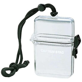 CAPTAIN STAG｜キャプテンスタッグ トレッキングアクセサリー 防水クリアケース（クリア） M9357