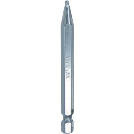 エイト｜EIGHT 六角棒ビット　テーパーヘッド対辺6.35mm溝9mm単品　EA642.5MMX75