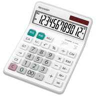 SHARP｜シャープ セミデスクトップタイプ電卓 EL-S452-X [12桁][ELS452X]