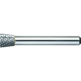 トラスコ中山｜TRUSCO NAKAYAMA 超硬バー　逆テーパー型　Φ9．5（13°）X刃長9．5X軸6ダブル　TB52C095