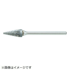 トラスコ中山｜TRUSCO NAKAYAMA 超硬バー　テーパー型　Φ5X刃長12．7X軸3　シングルカット　TB5B050S