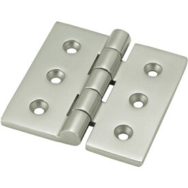 トラスコ中山｜TRUSCO NAKAYAMA ステンレス製重量平型蝶番　全長100mm　TLS100F