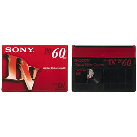 ソニー｜SONY MiniDVテープ 60分 5本 5DVM60R3[生産完了品　在庫限り] 5DVM60R3
