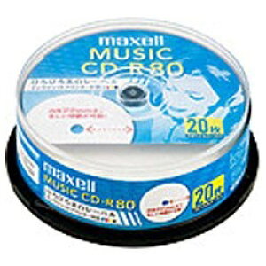 Maxellb}NZ ypCD-R zCg CDRA80WP.20SP [20 /CNWFbgv^[Ή]