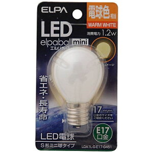 ELPAbGp LDA1L-G-E17-G451 LEDd@S`~j` LEDGp{[mini zCg [E17 /ʓd` /dF /1][LDA1LGE17G451]
