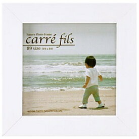 HAKUBA｜ハクバ SQ木製額 「carre fils（カレ フィス）」 89（ホワイト）　FSQCF-89WT[FSQCF89WT]