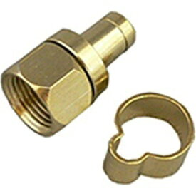 フジパーツ｜Fuji Parts 5C用F型接栓 (10個/金メッキ) FZ-K5C-10P[FZK5C10P]
