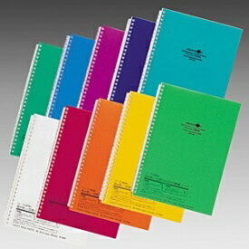 リヒトラブ｜LIHIT LAB. ［ノート］ AQUA DROPs ツイストリング・ノート （B5横罫・緑）　N-1608-7[N16087]
