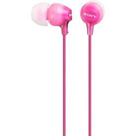 SONY｜ソニー イヤホン カナル型 MDR-EX15LP ピンク [φ3.5mm ミニプラグ][MDREX15LPPI]