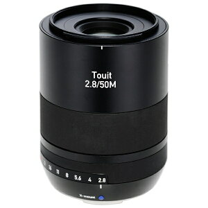 �y�G���g���[�ōő�S�z�|�C���g�Ҍ��b6/11�܂Łz Zeiss�b�c�@�C�X �J���������Y 2.8/50M Touit �u���b�N [FUJIFILM X /�P�œ_�����Y][TOUIT2.850MXMOUNT]