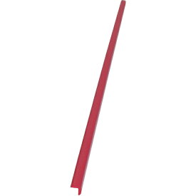 トラスコ中山｜TRUSCO NAKAYAMA 安心クッションL字型90cm　極細　レッド　TAC57