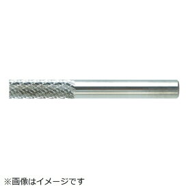 トラスコ中山｜TRUSCO NAKAYAMA 超硬バー　円筒型エンド刃　Φ5X刃長16X軸6　シングルカット　TB1C050SE