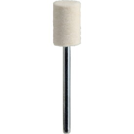 トラスコ中山｜TRUSCO NAKAYAMA フェルトミニホイール　平型　Φ10　仕上げ用　白色　10個入　SF1015SW