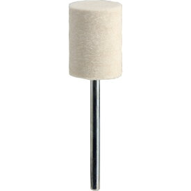 トラスコ中山｜TRUSCO NAKAYAMA フェルトミニホイール　平型　Φ15　仕上げ用　白色　10個入　SF1520SW