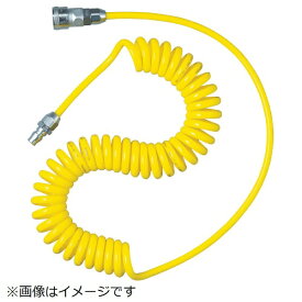 トラスコ中山｜TRUSCO NAKAYAMA スパイラルホース　カップリング付　使用範囲　8m　SAH810C