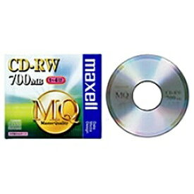 マクセル｜Maxell データ用CD-RW MQシリーズ CDRW80MQ.S1P [1枚 /700MB][CDRW80MQS1P]
