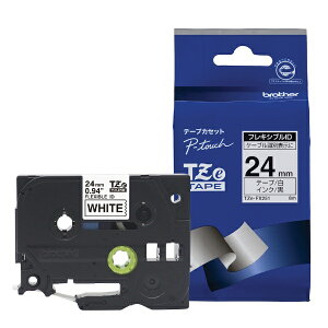 brother�b�u���U�[ �y�u���U�[�����z�s�[�^�b�` ���~�l�[�g�e�[�v TZe-FX251 ��24mm (������/��/�t���L�V�u��ID) TZe TAPE �� TZe-FX251 [������ /24mm��][TZEFX251]
