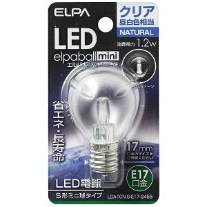 ELPAbGp LDA1CN-G-E17-G455 LEDd@S`~j` LEDGp{[mini NA [E17 /ʓd` /F /1][LDA1CNGE17G455]