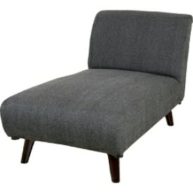 東谷｜AZUMAYA 1人掛けカウチソファ ネオトマソン（W65×D121×H71×SH37cm） SS-96GY グレー[SS96GY]