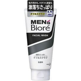花王｜Kao MEN’s Biore（メンズビオレ）ダブルスクラブ洗顔（130g）〔洗顔料〕【rb_pcp】