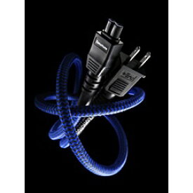 ZONOTONE｜ゾノトーン 1.5m ハイエンドめがねタイプ 2P電源ケーブル 6N2P-3.5 Blue MEGANE1.5[6N2P3.5BLUEMEGANE1.5]