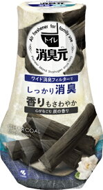 小林製薬｜Kobayashi トイレの消臭元 心がなごむ炭の香り （400ml）【rb_pcp】