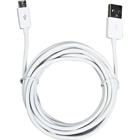 オズマ｜OSMA ［micro USB］充電USBケーブル 2A （3m・ホワイト）IUC-SP05W
