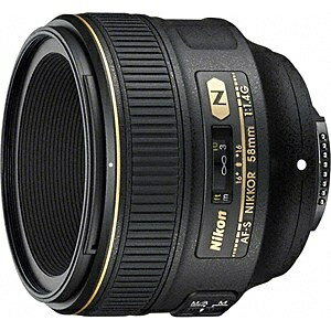 NikonbjR JY AF-S NIKKOR 58mm f/1.4G NIKKORijbR[j ubN [jRF /Pœ_Y][AFS581.4G]