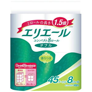 �剤�����bDaio Paper elleair(�G���G�[��) �g�C���b�g�e�B�V���[ �R���p�N�g ����� DSI823304 45m DSI823304