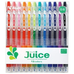 PILOT�b�p�C���b�g �{�[���y�� �ɍ� Juice(�W���[�X) 12�F�Z�b�g LJU-120EF-12C [0.5mm][LJU120EF12C]