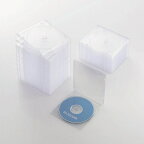 ELECOM｜エレコム Blu-ray/DVD/CD対応 スリムケース 1枚収納×50 クリア CCD-JSCS50CR[ CCDJSCS50CR ]【rb_pcp】