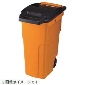 トラスコ中山｜TRUSCO NAKAYAMA キャスターペール 2輪 オレンジ TCP70C2 [70L]