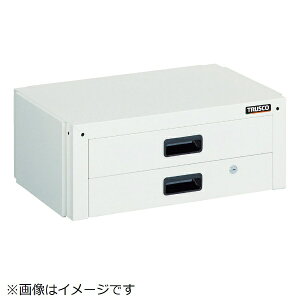 トラスコ中山|TRUSCO NAKAYAMA ツールワゴン ドルフィン用引出 2段 600X400 YG色 DLWS64XYG