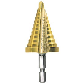 トップ工業｜TOP工業 電動ドリル用ステップドリル　9段　4~12mm　ゴールドタイプ　ESD412G