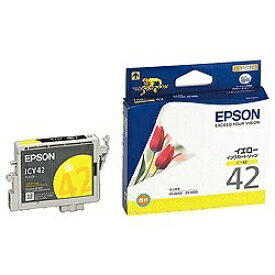 EPSON｜エプソン ICY42 純正プリンターインク Colorio（カラリオ） イエロー[ICY42]