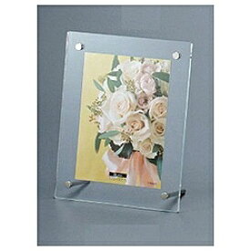 ナカバヤシ｜Nakabayashi アクリル製ピクチャーフレーム「スタンドタイプ」（2L判／クリアー）フ-ACS-2L[フACS2L]