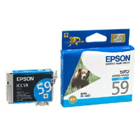 EPSON｜エプソン ICC59 純正プリンターインク シアン[ICC59]【rb_pcp】