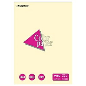 長門屋商店｜NAGATOYA 〔各種プリンタ〕カラーペーパー 中厚口 0.09mm [A3 /100枚] ナ-1202 レモン[ナ1202]