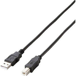 ELECOM�b�G���R�� 2.0m USB2.0�P�[�u�� �yA�z�́yB�z [�G�R�^�C�v] U2C-JB20BK[U2CJB20BK]�yrb_pcacc�z