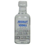 スピリッツ アブソルート ウォッカ ミニチュアボトル 50ml【ウォッカ】 【代金引換配送不可】