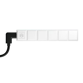 AREA｜エアリア 〔ショートカットキーボード〕センサー式 USB-C＋USB-A接続 TOUCH BAR(Windows11対応) ホワイト SD-TOUCHBAR-WH