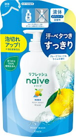クラシエ｜Kracie ナイーブ　リフレッシュ　ボディソープ　詰替用　360mL 海泥配合(リフレッシュ）
