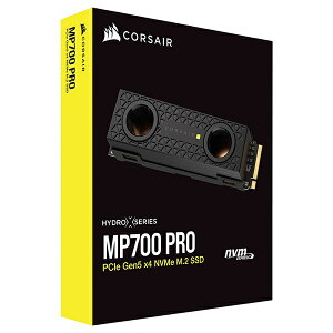 CORSAIRbRZA CSSD-F4000GBMP700PHX SSD PCI-E Gen5ڑ MP700 PRO Hydro X(q[gVNt) [4TB /M.2]
