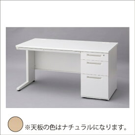 アイリスチトセ｜IRIS CHITOSE 【SSDシリーズ】片袖デスク（ナチュラル/幅1400×奥行700×高さ700mm） ナチュラル【キャンセル・返品不可】