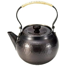 新光金属｜SHINKOUKINZOKU 鎚目急須 ツル巻 純銅黒銅仕上げ