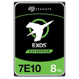 SEAGATE｜シーゲート ST8000NM017B 内蔵HDD SATA接続 Exos 7E10(512e/4KN FastFormat SATA) [8TB /3.5インチ]