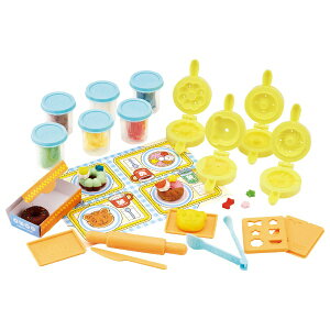 BANDAI|バンダイ しまじろう はさんでぎゅっ!指先知育!ねんどドーナツやさん